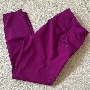 Athleta Vibrant Purple Leggings Large